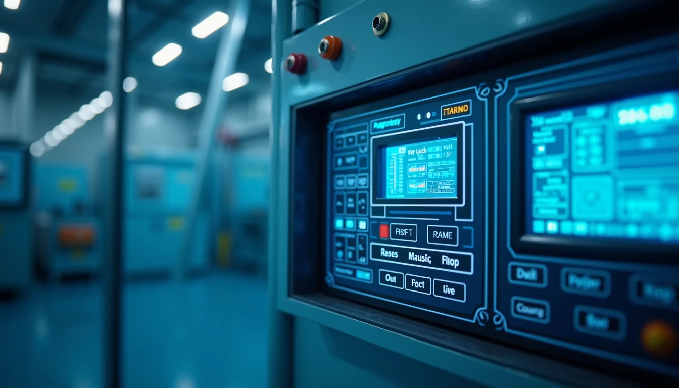 Soğuk hava deposunda kontrol paneli ve sıcaklık analizi