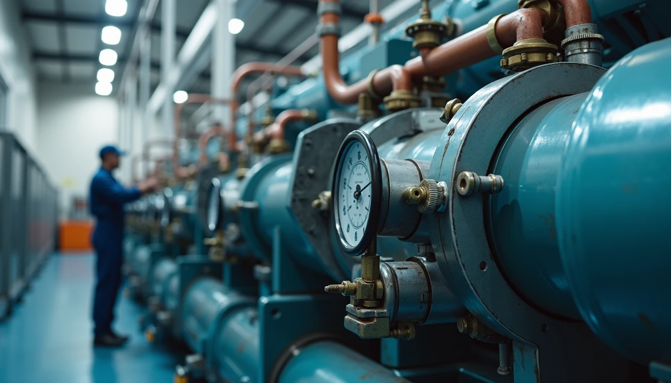 Endüstriyel soğutma grubu kompresör ünitesi bakım ve periyodik kontrol