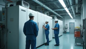 Endüstriyel tesiste işletmeye uygun soğutma sistemi seçimi için projelendirilmiş profesyonel soğutma altyapısı